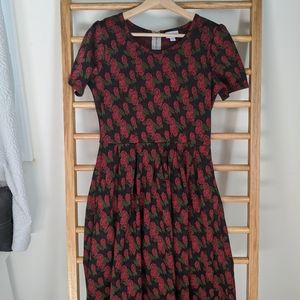 LulaRoe Floral Amelia Dress w/ Pockets